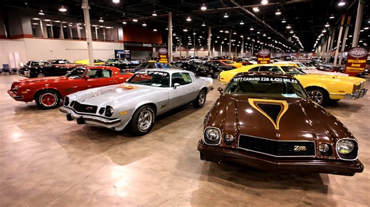 Classic show featuring rare American car collection