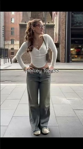 these Henley tops are so trendy these daysssss🌸