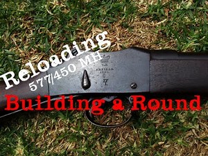 Cheap .577/.450 Martini Henry Reloading - Building a Round