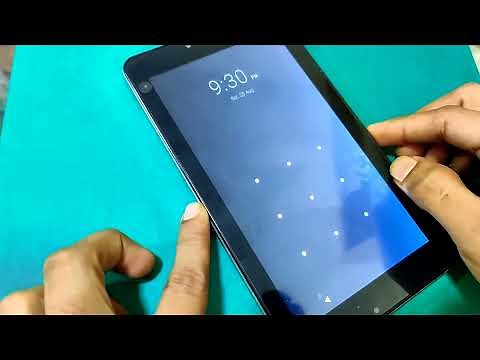 HEATZ tablet (Z9908) Pattern Unlock | Z9908 Hard Reset