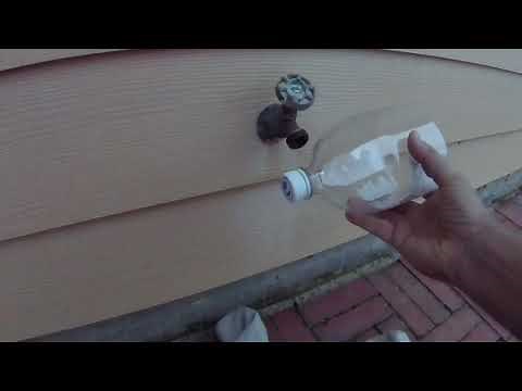 Outside faucet insulation cover part 2