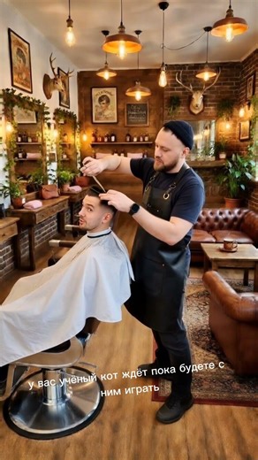 КОГДА КЛИЕНТ СПРАШИВАЕТ #13: Говорящий кот в барбершопе! 😹✂️ WHEN THE CLIENT ASKS PART 13