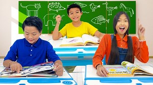 Wendy and Alex Back to School Stories for Kids – Good Students | OneDay Alex