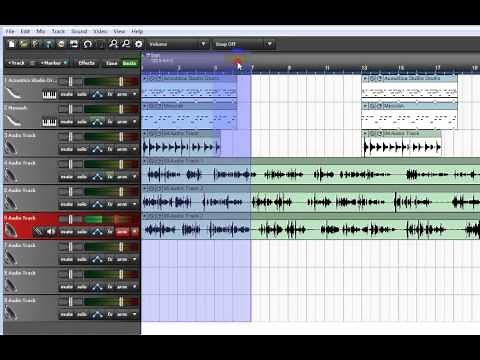 Mixcraft 6 Mini-Tip: Inserting and Removing Time in Mixcraft 6