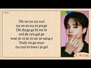 BTS - JIMIN 'Filter' [Easy Lyrics]