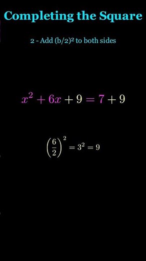 Complete the Square | Solve Quadratics Fast! ⚡