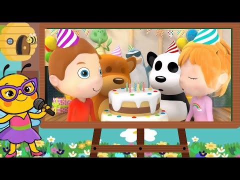 A Ram Sam Sam Birthday Song! | Nursery Rhymes | Birthday Songs for Kids | Little Bee