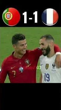 🇵🇹Portugal vs 🇫🇷France Euro cup 2020 match #youtube #football #shorts