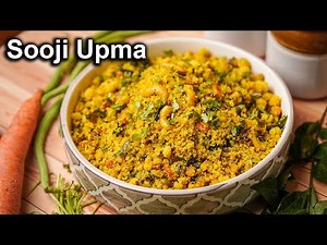 Sooji Upma Recipe | Soft & Fluffy Sooji Upma | Quick Breakfast Recipe
