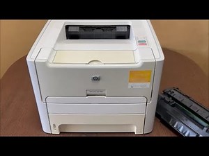 HP LaserJet 1160 Toner Replacement
