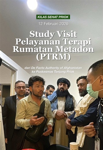 Sinergi Internasional: Kunjungan Studi Banding Implementasi MMT di Puskesmas Tanjung Priok ​Indonesia terus memperkuat perannya dalam upaya penanggulangan narkotika di kancah global. Hari ini, kami merasa terhormat dapat mendampingi delegasi dari De Facto Authorities of Afghanistan dalam kunjungan studi banding terkait Methadone Maintenance Treatment (MMT) yang bertempat di Puskesmas Kecamatan Tanjung Priok, Jakarta Utara. ​Pemilihan Puskesmas Tanjung Priok sebagai lokasi peninjauan lapangan ber