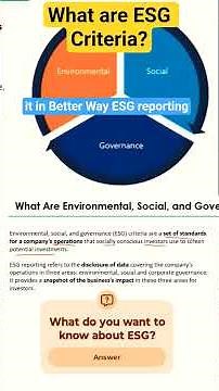 ESG Criteria- Why its important?