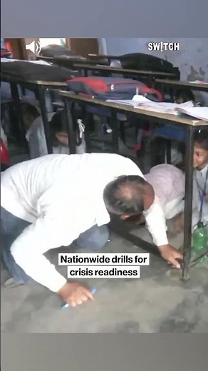 Drills at the Borderline #MockDrill #BorderSafety #EmergencyPreparedness #JammuSchools