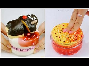 Satisfying Slime Compilation | Halloween/Fall spooky themed slimes