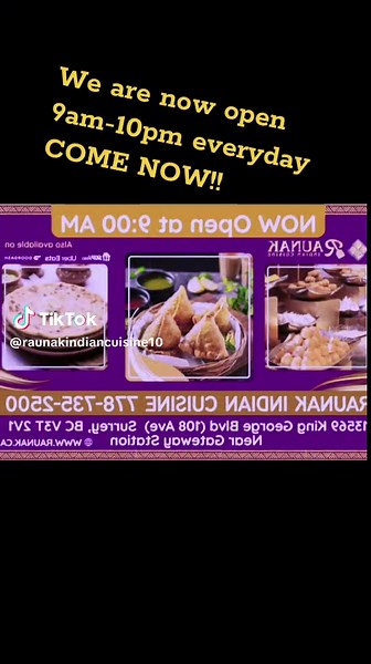 Delicious Indian Vegetarian Food Now Open 9am-10pm