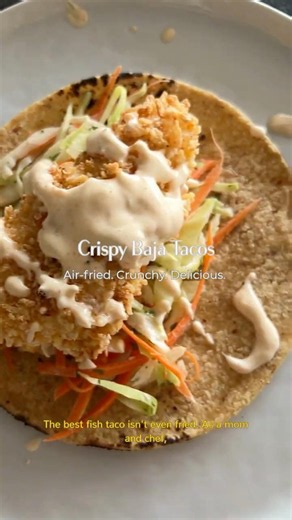 Crispy Baja Fish Tacos (Air Fryer!) 🌮 Better Than Fried