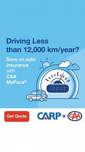15 reactions · 4 comments | If you're a low mileage driver, make the switch to CAA MyPace® | CARP | Facebook