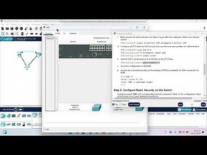 16.4.6 Packet Tracer - Configure Secure Passwords and SSH