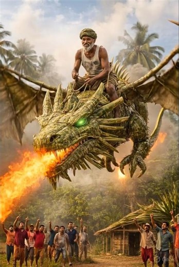 Old Man Builds a Bamboo House on a Tiny Circular Rock in the Middle of the Ocean | Handcrafted