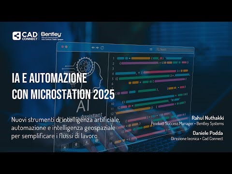 IA e automazione con MicroStation 2025
