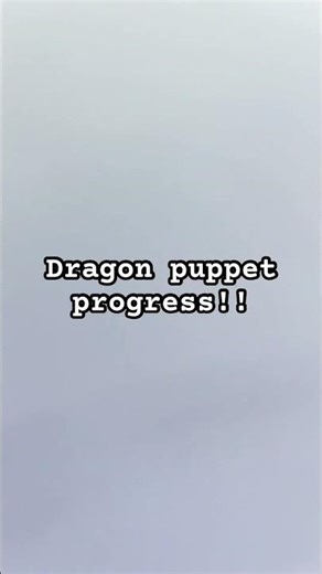 DragonPuppetPt1 #furry #dragonpuppets #WIP #inprocess #art #cosplay #dinomask