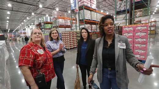 Costco offers sneak peek inside its new store at One Daytona ahead of Thursday's opening