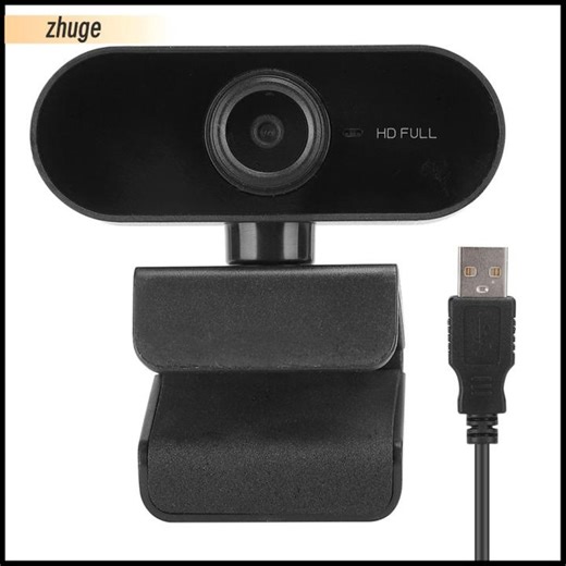 ZHUGE 1080P Resolution Computer Camera Built-in Microphone Plug and Play HD Webcam NoDrive 360° Rotation USB Webcam Video Calling | Lazada PH