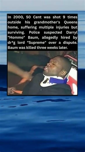 The 2000 incident where 50 Cent was shot 9 times outside his grandmother’s home in Queens