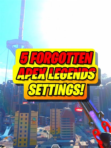 NEW & FORGOTTEN Apex Legends Settings To Change NOW! Many people don't know these few settings even exist as they are new and tucked away! What other Apex Legends settings are good for players to change? #apex #apexlegends #apexlegendstips #apexlegendsclips #gamingontiktok