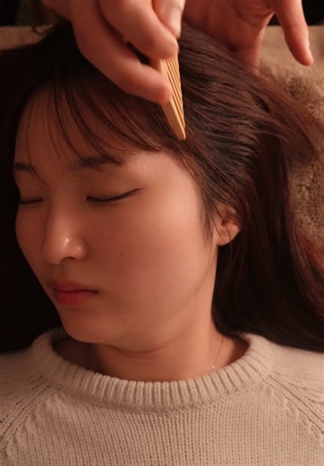 眠くなるASMRヘッドマッサージでリラックス