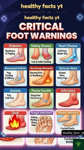 What Your Feet Are Trying to Tell You About Your Health 🦶🚨 #gutfeeling