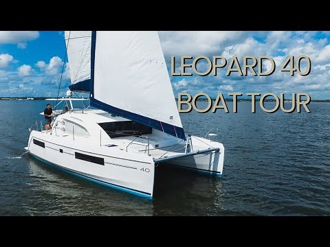 Leopard 40 Catamaran For Sale | Full In-Depth Walkthrough | Yacht Tour