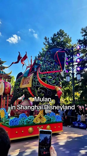 Mulan's Magical Presence at Shanghai Disneyland