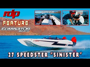 ELIMINATOR 27 Speedster "Sinister" Feature