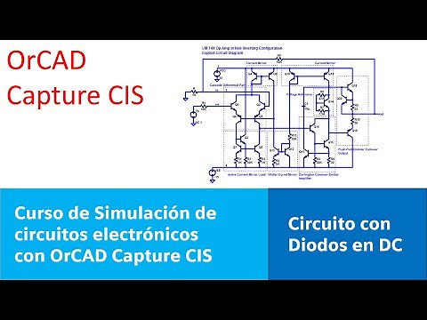 Simulation course in OrCAD Capture CIS || Electronic circuit simulation with diodes 💻