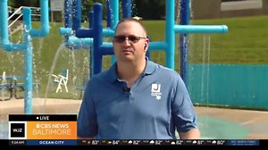 The Jewish Community Center has a pool and splash pad to cool off this summer