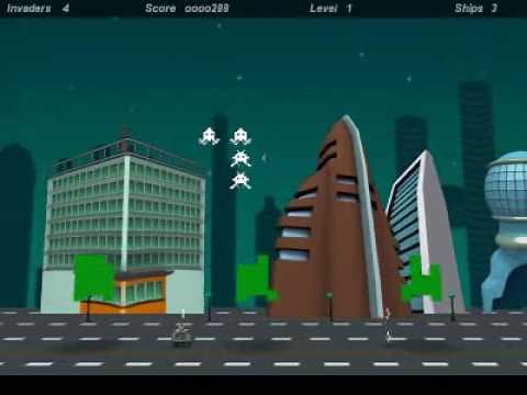 Futurama space invaders