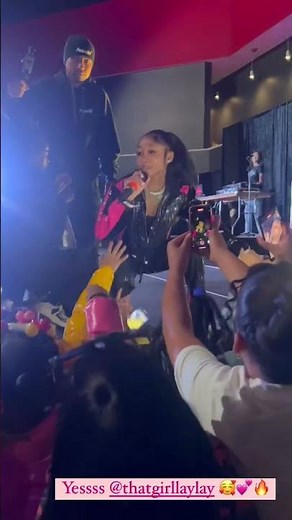 GO LAY LAY GO #shorts #thatgirllaylay #concert