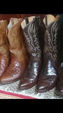 My Sea Turtle (Caguama) cowboy boot collection 🐢