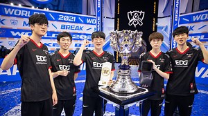 EDG's 2021 League of Legends World Championship skins leaked