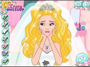 Cartoon game BARBIE WEDDING ACCIDENT Funny DISNEY PRINCESS Full Episodes in English 2015