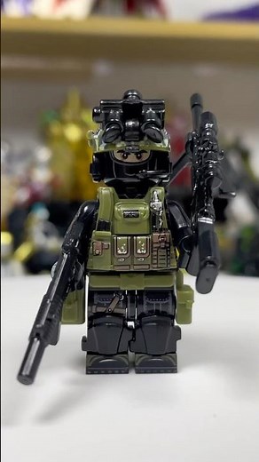 LEGO Military Soldier - British SAS | Unofficial Minifigures