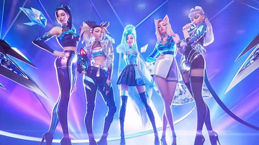 英雄联盟KDA女团新曲More公开1080P中字