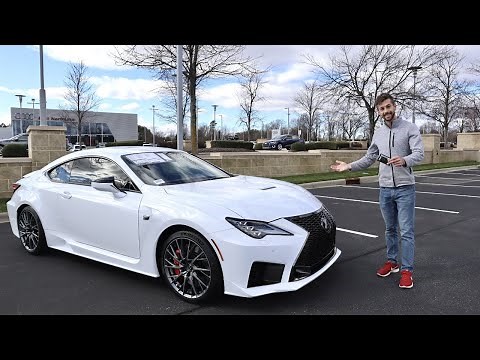 NEW Lexus RCF: POV Start Up, Test Drive, Walkaround and Review