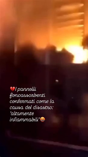 IlCapoluogo.it on Instagram: "💔Il proprietario del Constellation ha ammesso d’aver sostituito lui stesso i pannelli fonoassorbenti con dei pannelli acquistati in un negozio di bricolage. I pannelli di poco valore risultano dalle stesse etichette ‘altamente infiammabili’. Che eredità ci ha lasciato la tragedia di Crans Montana? #pannellifonoassorbenti #infiammabilità #ilcapoluogodabruzzo #laquila #abruzzo #riconoscereilpericolo"