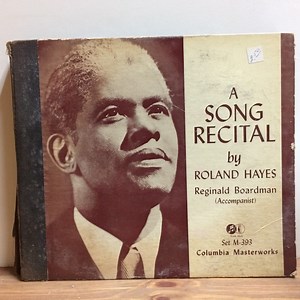 Roland Hayes, Reginald Boardman - A Song Recital By Roland Hayes