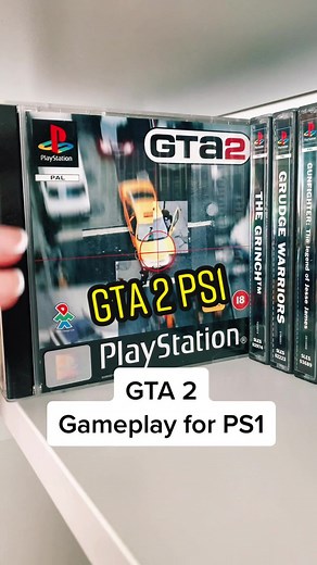 GTA 2 PS1 Gameplay: Retro Grand Theft Auto Nostalgia