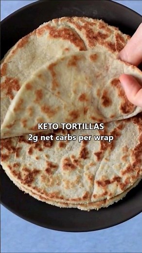 Almond Flour Tortillas (Keto – 2g net carbs!)