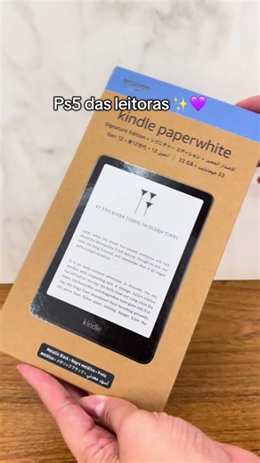 PS5 das leitoras: Kindle Paperwhite