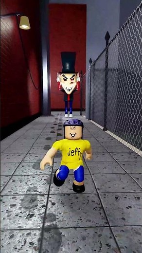 Jeffy escape SIR SCARY'S MANSION 😮 #jeffyroblox